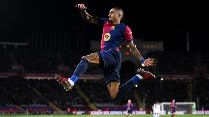 Barcelona and Brazil forward Raphinha